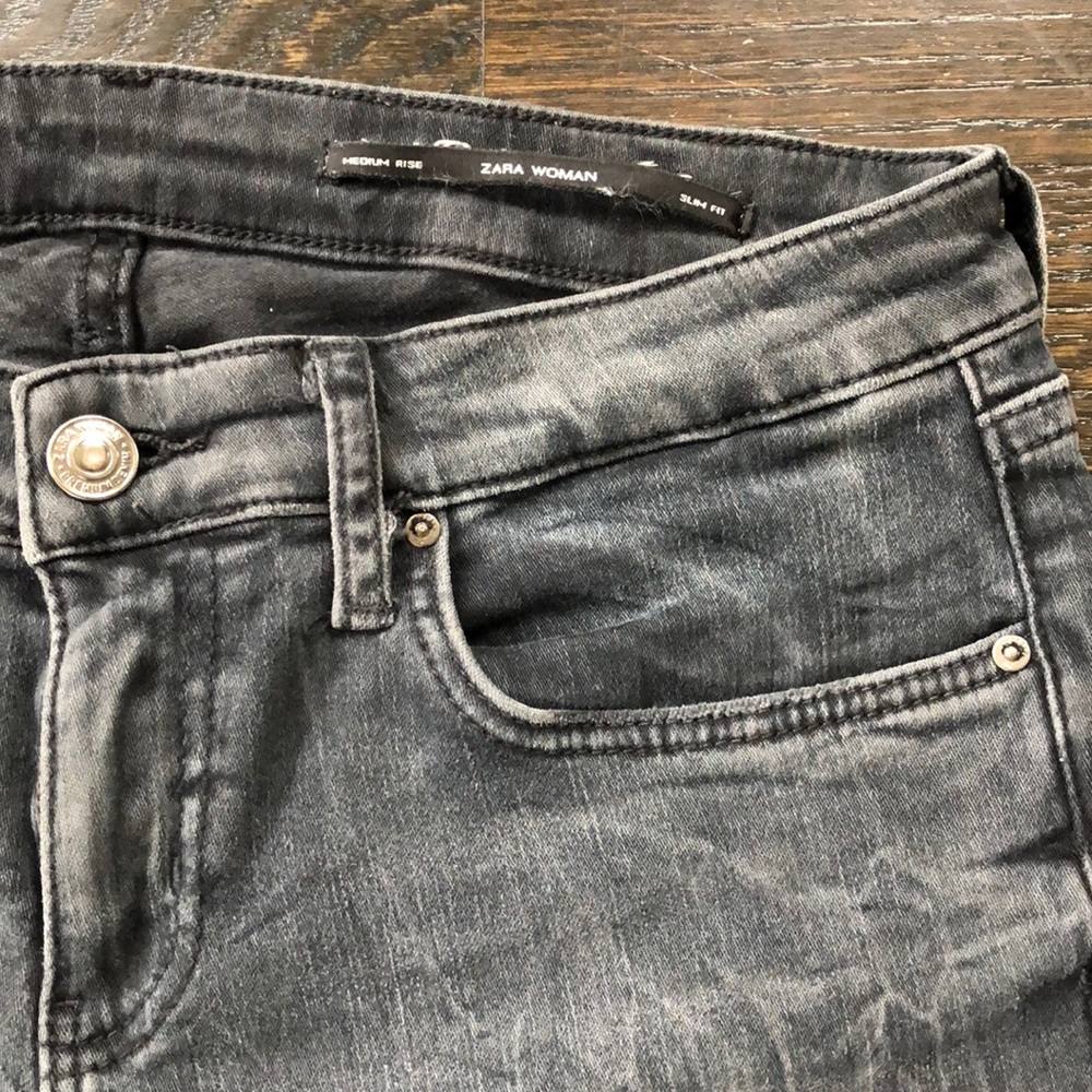 Zara Jean - black/grey color, sz US 06